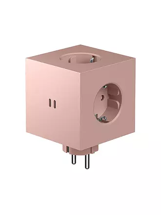 AVOLT | Mehrfachsteckdose Square 2 F Old Pink | 